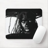 pop zwart muismat (Met muis)