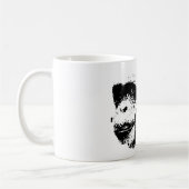 Pop zwart-wit koffiemok (Links)