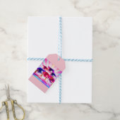 PopArt Afstuderen Petten Gift Label Cadeaulabel (Met Touw)