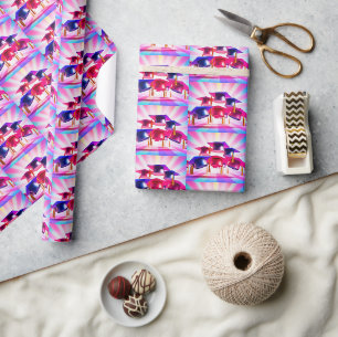 PopArt Afstuderen Petten inpakpapier