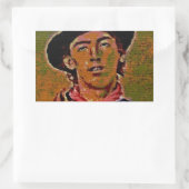 PopArt Billy Rechthoekige Sticker (Tas)
