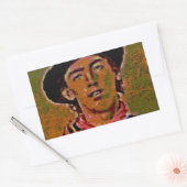 PopArt Billy Rechthoekige Sticker (Envelop)