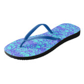Popart bubbelverpakking teenslippers (Schuin)