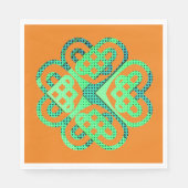 PopArt Celtic Knot Servet (Voorkant)