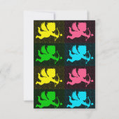 PopArt Cupids Kaart (Voorkant)
