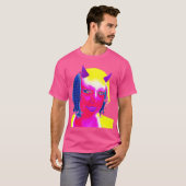 PopArt Devil Self Portret T-shirt (Voorkant volledig)