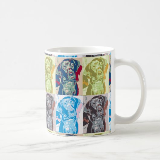 Popart Dog Koffiemok (Rechts)