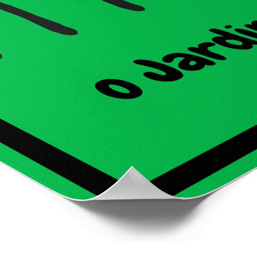 Popart Garden Poster (Hoek)