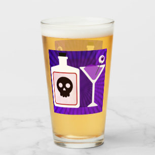 PopArt Halloween Cocktail Glas