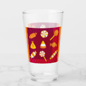 PopArt Halloween Snoep Glas (Voorkant)