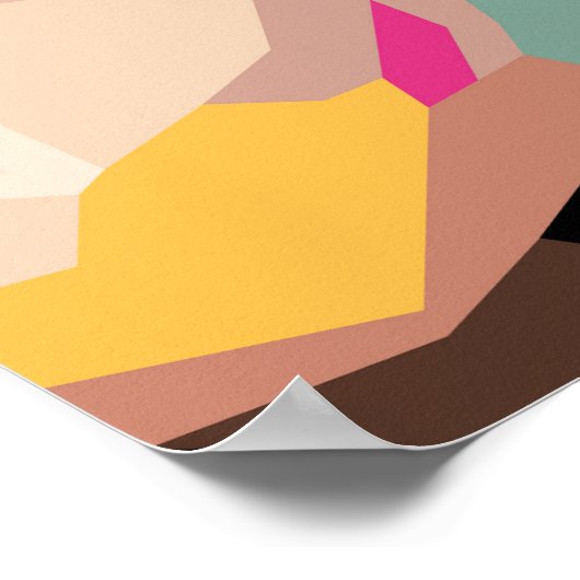 Popart ogen  poster (Hoek)