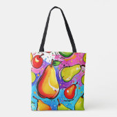 Popart peren tote bag (Achterkant)