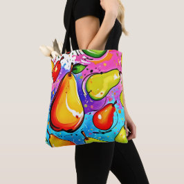 Popart peren tote bag