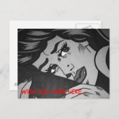 Popart Postcard Briefkaart (Voorkant / Achterkant)