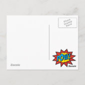 Popart Postcard Briefkaart (Achterkant)