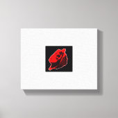 PopArt Roos Print (Voorkant)