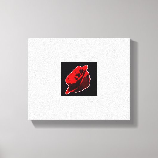 PopArt Roos Print (Voorkant)