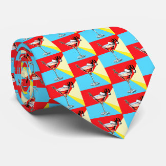 PopArt Santa Martini Stropdas