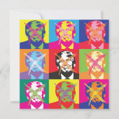 Popart Trump Impeachment Party Kaart (Voorkant)