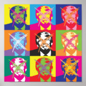 Popart Trump Impeachment Party Poster (Voorkant)