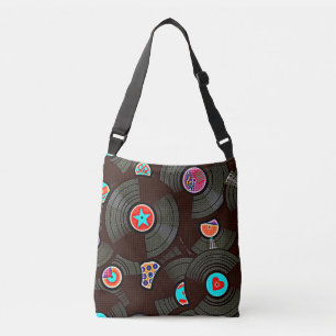 PopArt Vinyl Crossbody Tas