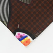 PopArt Vinyl Fleece Deken (Hoek)