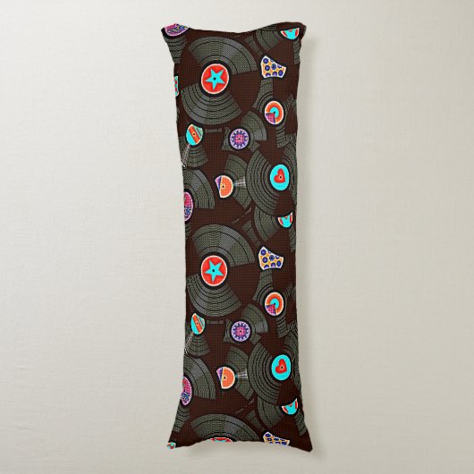 PopArt Vinyl Lichaamskussen (Voorkant Verticaal)