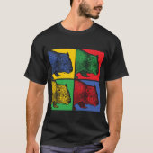 Popart Wombat T-shirt (Voorkant)