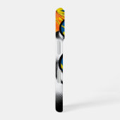 Popartvrouw met zonnebril iPhone 16 hoesje (Rechterkant)