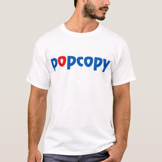 popcopy t-shirt (Voorkant)