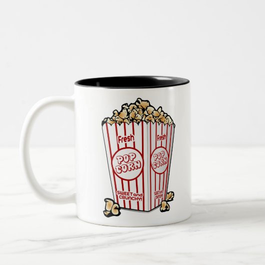 popcorcinema tweekleurige koffiemok (Links)
