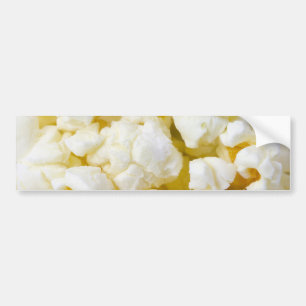 Popcorn-achtergrond Bumpersticker