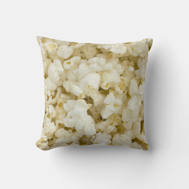 Popcorn achtergrond nieuwkomer kussen (Voorkant)