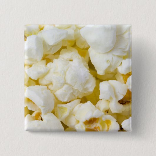 Popcorn-achtergrond Vierkante Button 5,1 Cm (Voorkant)