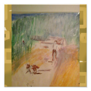 Popcorn Anime Abstract Foto Afdruk