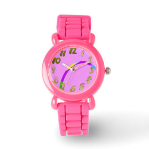 Popcorn Anime Big Arch Pink eWatch Horloge