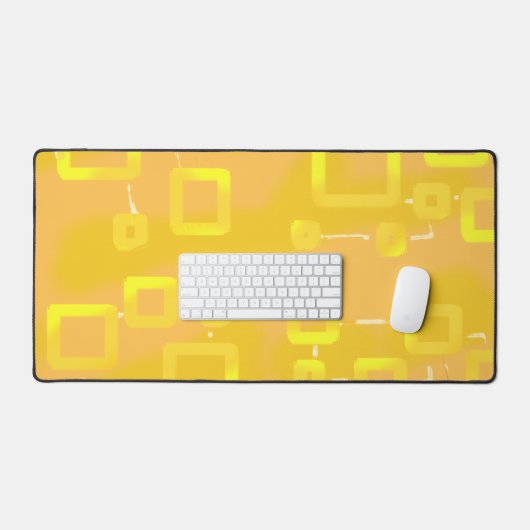 Popcorn Anime Desk Mat Yellow (Keyboard & Muis)