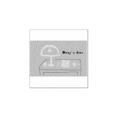 Popcorn Anime Desk Stamp Rubberstempel (Afrduk)