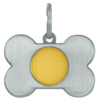 Popcorn Anime Digitale Zon in een Bone Pet Tag Huisdieren Naamplaatje