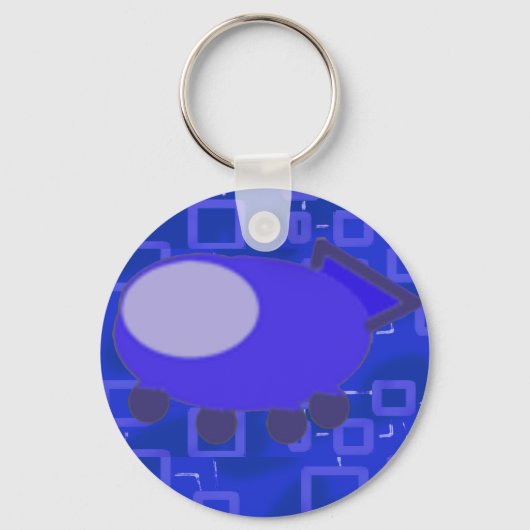 Popcorn Anime Films Sleutelhanger (Achterkant)