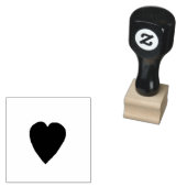 Popcorn Anime Heart Stamp Rubberstempel (Gestempeld)