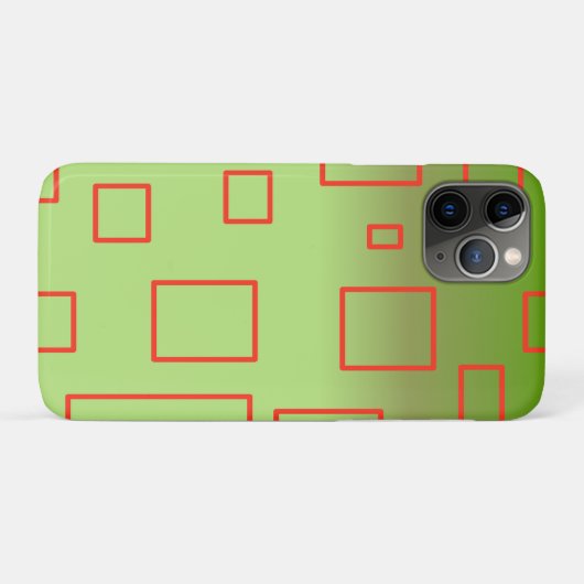 Popcorn Anime Kerst Groene iPhone / iPad case (Achterkant (horizontaal))