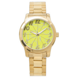 Popcorn Anime Loops Geometrisch Horloge