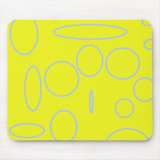 Popcorn Anime Loops Geometrisch Muismat (Voorkant)