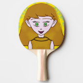 Popcorn Anime Merry's Ping Pong Paddle Tafeltennisbatje (Achterkant)