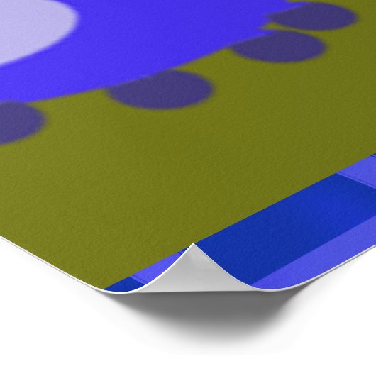 Popcorn Anime Print, waarde Poster papier (mat) (Hoek)