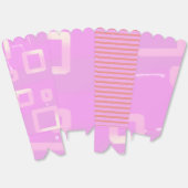 Popcorn Anime Roze Streep Popcorn Anime Favor Box Bedankdoosjes (Ongevouwen)