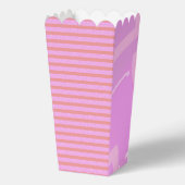 Popcorn Anime Roze Streep Popcorn Anime Favor Box Bedankdoosjes (Voorkant)