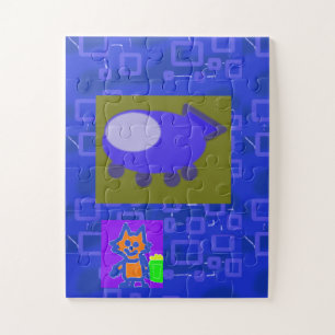 Popcorn Anime Ruimteschip Puzzel