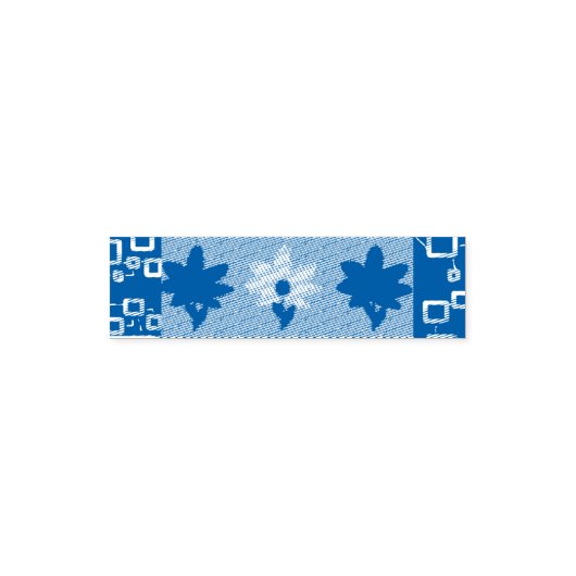 Popcorn Anime Spring Flowers Stamp Zelfinktende Stempel (Design)